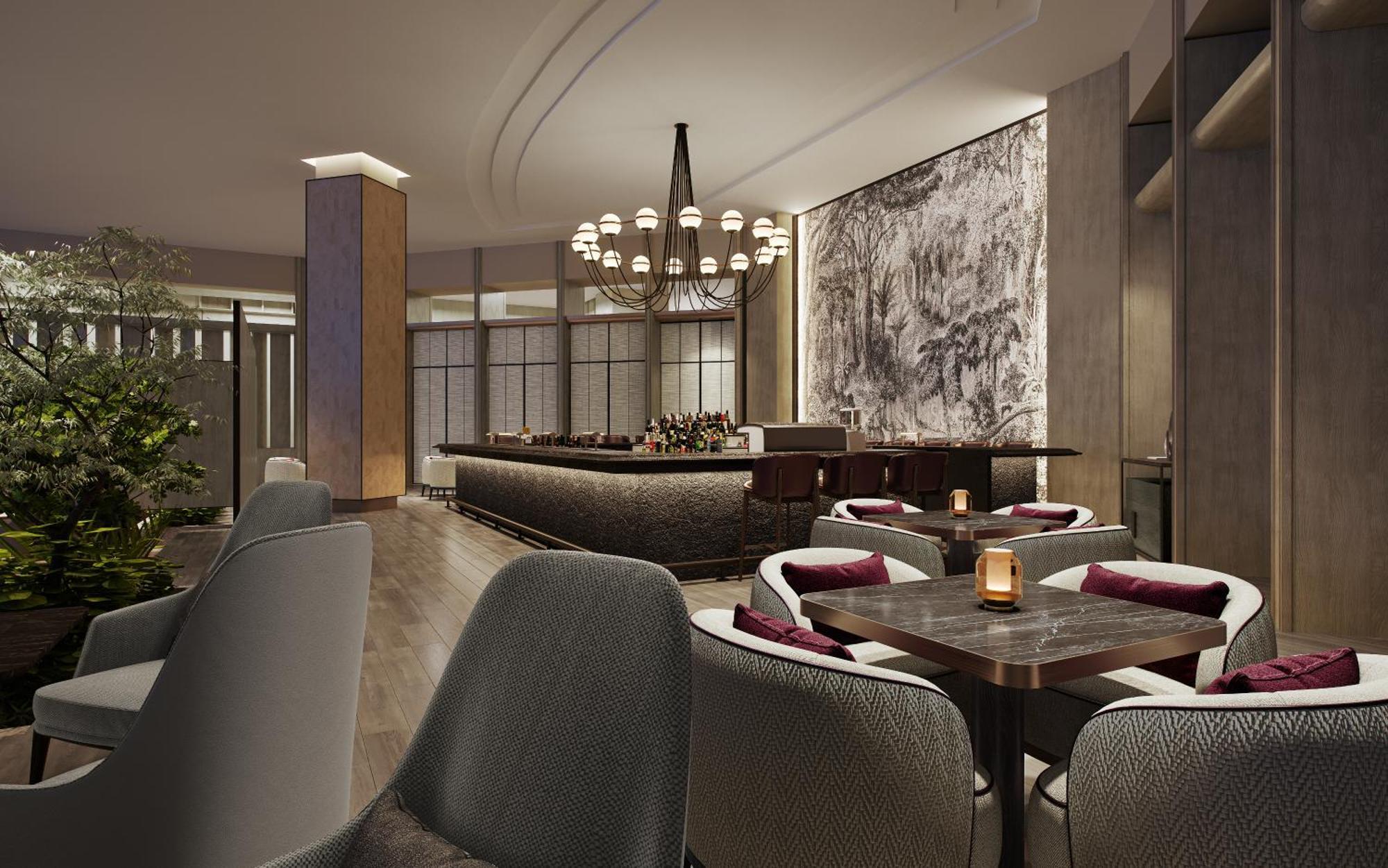 Jw Marriott Auckland Otel Dış mekan fotoğraf The Bar