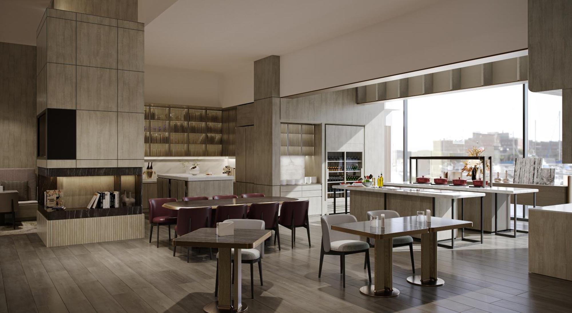 Jw Marriott Auckland Otel Dış mekan fotoğraf The Kitchen